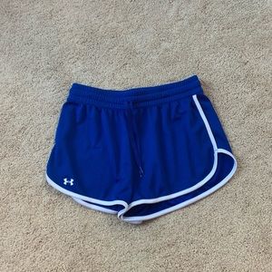 Blue Under Armour shorts